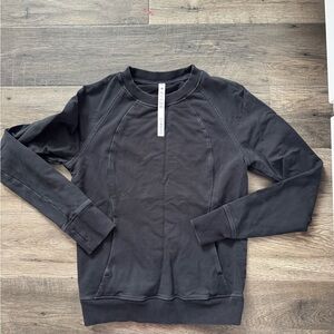 lululemon athletica Black Crewneck Women’s pullover
